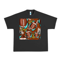 Pigment Black football leopard gemstone sunflower seamless pattern Urban Heavy Tee - JahusDesignShop