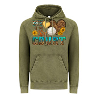 Vintage Olive my heart is on that court Vintage Hoodie - HRA Design Shop