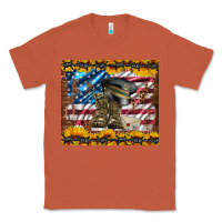 Copper westerm usa army boots Classic Tee - Artiststas