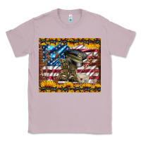 Lilac westerm usa army boots Classic Tee - Artiststas