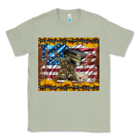 Matcha westerm usa army boots Classic Tee - Artiststas
