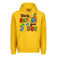 Lemon think before you judge Premium Hoodie - JahusDesignShop
