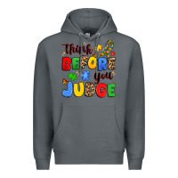 Rock think before you judge Premium Hoodie - JahusDesignShop