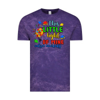 Cloud Purple this little light of mine autism awareness Vintage Tee - JahusDesignShop