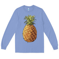 Colony Blue pineapple Long Sleeve Tee - Artiststas