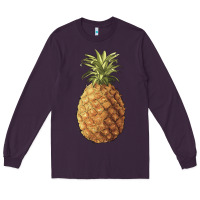 Plum pineapple Long Sleeve Tee - Artiststas