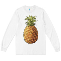 White pineapple Long Sleeve Tee - Artiststas