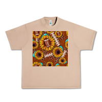 Burro football leopard sunflower seamless pattern Urban Heavy Tee - JahusDesignShop