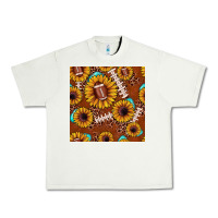 Pistachio football leopard sunflower seamless pattern Urban Heavy Tee - JahusDesignShop