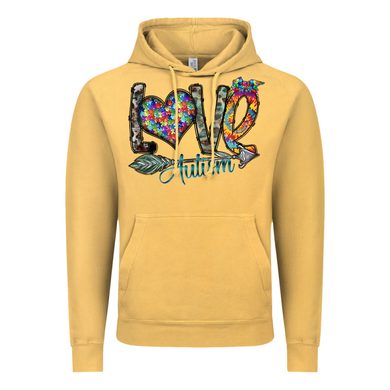 Love Autism Vintage Hoodie by SublimationCraftShop | Teevron