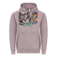 Vintage Zinc love autism Vintage Hoodie - SublimationCraftShop