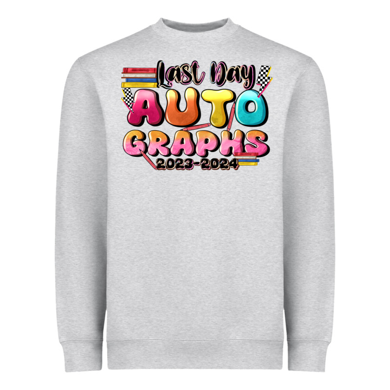 Last Day Autographs Heavyweight Sweatshirt by JahusDesignShop | Teevron