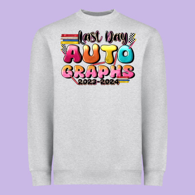 Last Day Autographs Heavyweight Sweatshirt Designed By Jahusdesignshop