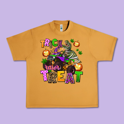 Trick Rawr Treat Urban Heavy Tee Designed By Adodesignshop