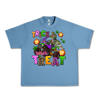 Pebble Blue trick rawr treat Urban Heavy Tee - AdoDesignShop