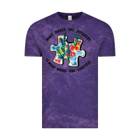 Cloud Purple what makes you different is what makes you beautif Vintage Tee - JahusDesignShop