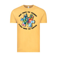 Vintage Mustard what makes you different is what makes you beautif Vintage Tee - JahusDesignShop