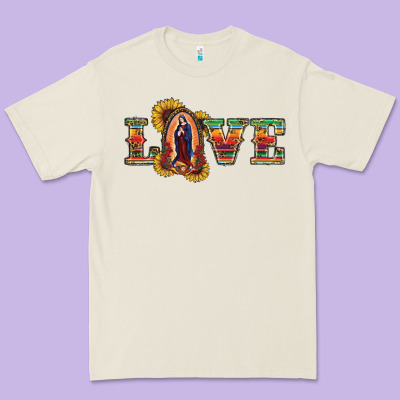 Premium Tee Love Lady Of Guadalupe
