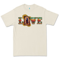 Bone Love Lady Of Guadalupe Premium Tee - RanaPortraitStore
