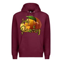 Burgundy Just Peachy Premium Hoodie - Bettercallsaul