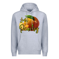 Heather Grey Just Peachy Premium Hoodie - Bettercallsaul
