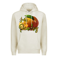 Oatmeal Heather Just Peachy Premium Hoodie - Bettercallsaul