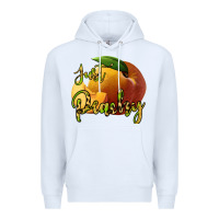 White Just Peachy Premium Hoodie - Bettercallsaul