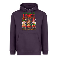 Just A Girl Who Loves Christmas Heavyweight Hoodie | Teevron