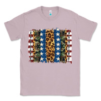 Lilac usa army pattern brushstroke Classic Tee - Artiststas