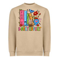 Mushroom booktrovert Heavyweight Sweatshirt - JahusDesignShop
