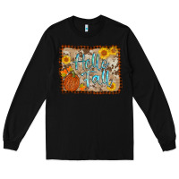 Black hello fall Long Sleeve Tee - AdoDesignShop