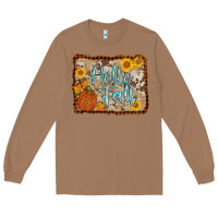 Toasted Coconut hello fall Long Sleeve Tee - AdoDesignShop