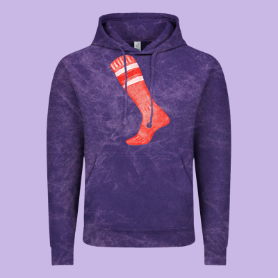 Red Sock Fa Element 2 Vintage Hoodie Designed By Fadigitalartstudio