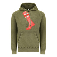 Vintage Olive red sock fa element 2 Vintage Hoodie - FaDigitalArtStudio