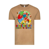 Vintage Camel neurodiversity celebrate the spectrum Vintage Tee - JahusDesignShop