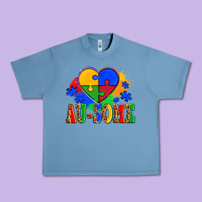 Autism Au Some Tribe Urban Heavy Tee Designed By Adodesignshop