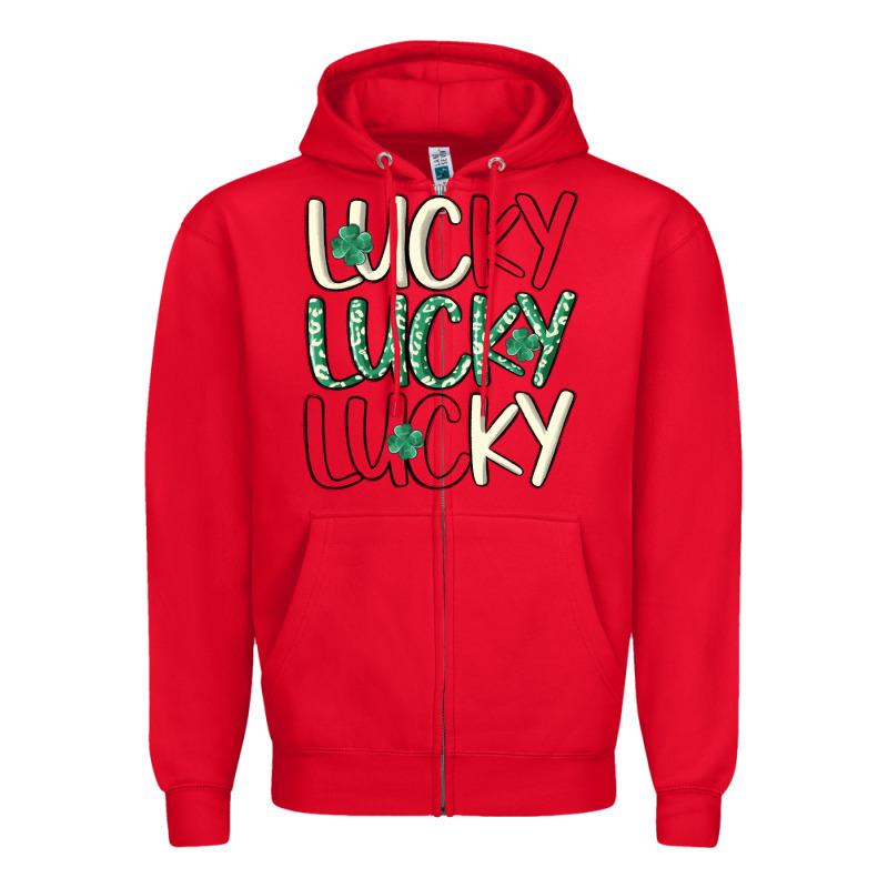 Lucky Zipper Hoodie by MaliasSmallBusiness | Teevron