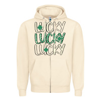 Sandshell lucky Zipper Hoodie - MaliasSmallBusiness