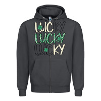 Smoke lucky Zipper Hoodie - MaliasSmallBusiness