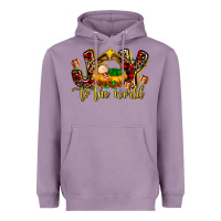 Lavender Baby Jesus Joy To The World Heavyweight Hoodie - MaliasSmallBusiness