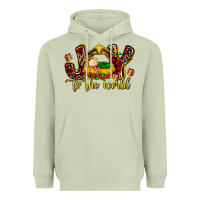 Matcha Baby Jesus Joy To The World Heavyweight Hoodie - MaliasSmallBusiness