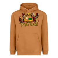 Meerkat Baby Jesus Joy To The World Heavyweight Hoodie - MaliasSmallBusiness