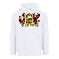 White Baby Jesus Joy To The World Heavyweight Hoodie - MaliasSmallBusiness
