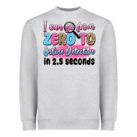 Heather Grey i can go from zero to online detective in 2.5 seco Heavyweight Sweatshirt - JahusDesignShop