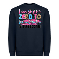 Navy i can go from zero to online detective in 2.5 seco Heavyweight Sweatshirt - JahusDesignShop