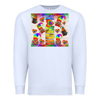 White Western Human LGBTQ+ Tumbler Premium Sweatshirt - BundleAndBundleShop