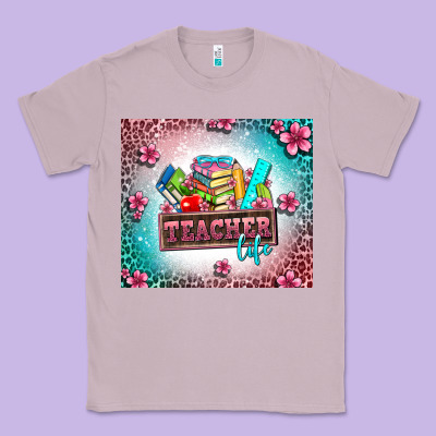 Teacher Life Classic Tee Designed By Adodesignshop