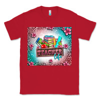 Red teacher life Classic Tee - AdoDesignShop