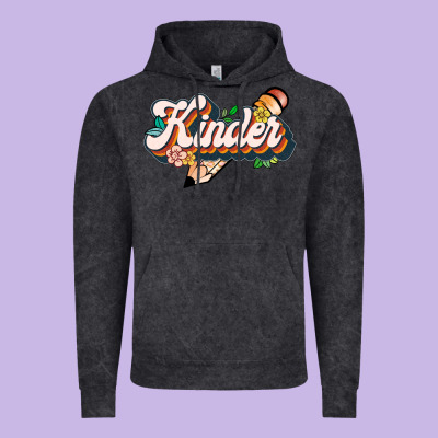 Kinder Vintage Hoodie Designed By Jahusdesignshop