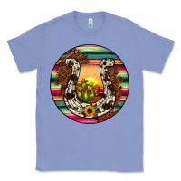 Colony Blue horseshoe circle Classic Tee - JahusDesignShop
